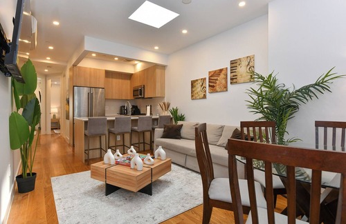 Midtown Apartment | Boho Rustic Escape in Midtown: 4BR, 2BA & Massive Terrace