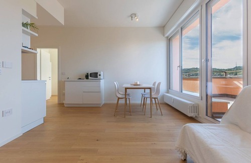 Savena Apartment | Bologna Hills View - Stunning Attic with Terrace