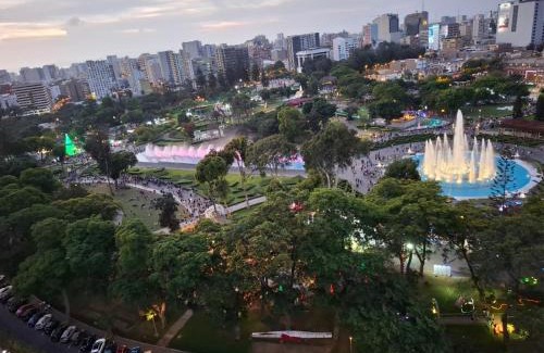 Santa Beatriz Apartment | Bonito Departamento con estacionamiento, vista a parque y estadio nacional, muy tranquilo