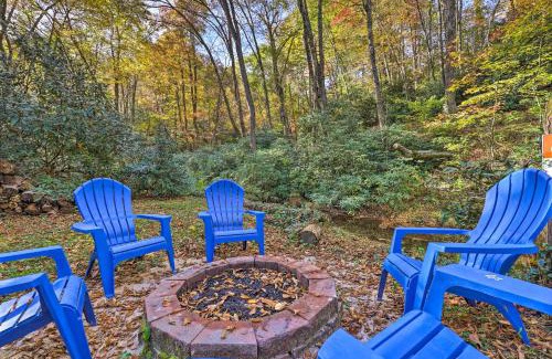 Boone House | Boone Cottage with Fire Pit and On-Site Creek!