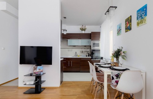 Libertow Apartment | Borkowska 27F/62 | 1 Bedroom, Balcony | Cracow