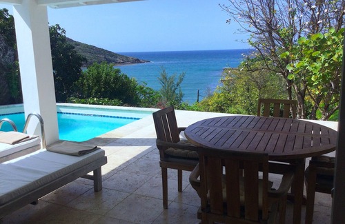 Grand Cul-de-Sac Villa | BOUGAINVILLIERS Very Private and Charming Villa With Sea View Close to the Beach