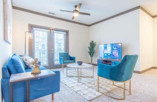 Middletown Apartment | Boulevard Stays Charming 2BR Retreat Pool Parking Gym