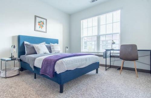Middletown Apartment | Boulevard Stays Charming 2BR Retreat Pool Parking Gym