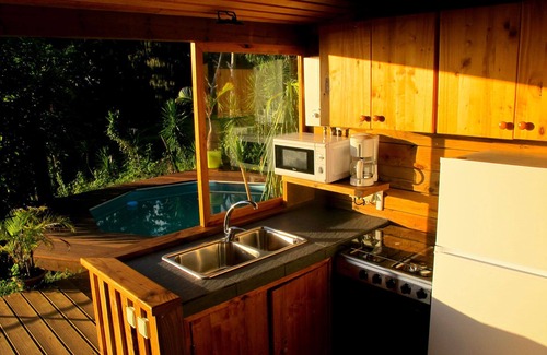 Arue House | Bounty Lodge vacation rentals with panoramic lagoon and ocean views