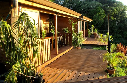 Arue House | Bounty Lodge vacation rentals with panoramic lagoon and ocean views