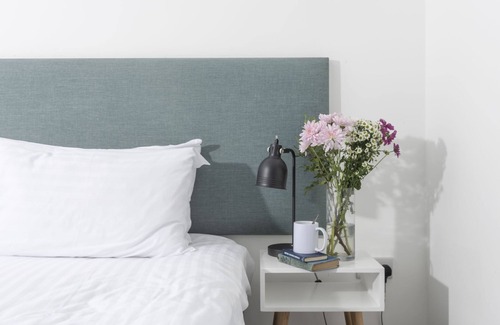 St Just Hotel | Bozans, B&B - a hotel room that sleeps 2 guests in 1 bedroom