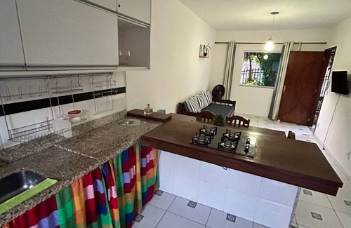 Cachoeiras de Macacu House | House with 2 bedrooms, barbecue and garage. Close to the river. Pets accepted!