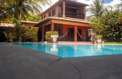 Jacuma House | MH paradise with amazing pool, large barbecue by the sea, lots of space