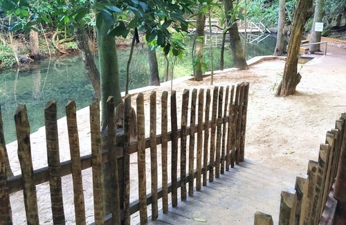 Pousada do Rio Quente Apartment | Experimente o Park Veredas Flat - ao Lado do Hot Park com Vistas Para a Piscina