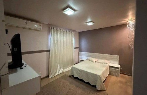 Porto Velho House | Hotel Pousada em Porto Velho com Banheiro Suíte e Ótima Localização- Quarto 3