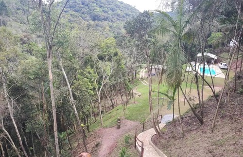 Juquitiba Cottage | Jangala Domo na Floresta com Cachoeira Particular