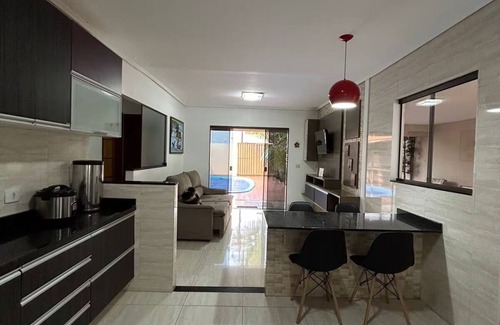 Foz do Iguacu House | Cozy House with Pool and Gourmet Area - Near the Falls and Argentina
