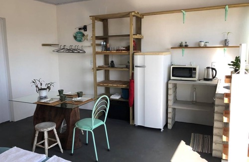 Nossa Senhora de Fatima Apartment | THE PLACE has 2 independent lofts, this is the Sea room (loft-02). Penha-SC