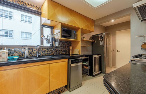 Vila Nova Conceicao Apartment | Garden balcony 2-dorms spacious & comfort apartment @ VNC