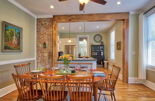 West Side Historic District House | Bramley House: 3 Blk. Walk to DWTN Hendersonville-Lovingly Restored