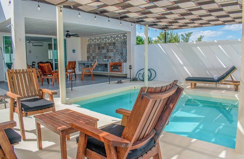 Chuburna Puerto House | Brand new - 2 BR 3 baths, steps from Isla Columpios