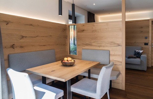 Ortisei Apartment | Brand New Apartments “Seceda - Montblanc” with Wi-Fi, Terrace & Garden