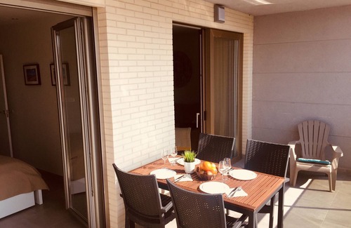 Coveta Fuma Apartment | Brand new cozy apartment few steps from the beach, with pool, terrace and WiFi