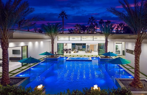 Rancho Mirage House | Brand New Luxury Vacation Rental, Private Resort Style Pool & Spa 2