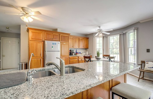St. Michaels House | Brand-New Pool! Waterfront Bozman Village Home