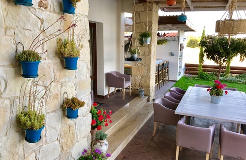 Anogyra Villa | Brand New Stone Built Villa With Pool and open views