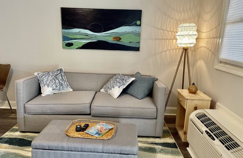 Ogunquit Apartment | Brand New! Studio B: Sleeps 4, Walk to beach/town, seasonal pools, kitchenette