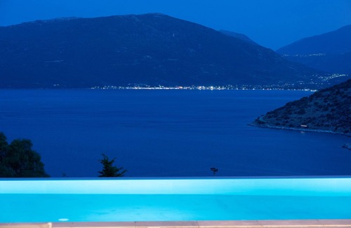 Agia Efimia Villa | Brand new villa infinity pool and sea view