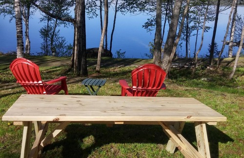 Northeast Somerset RV Rental | Brassua Lake Camps Tent/Small Camper site on the water