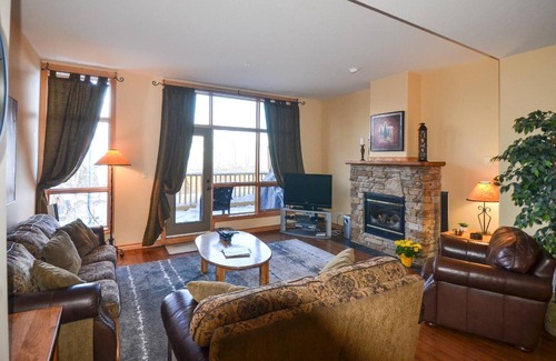 East Kootenay Condo | Breathtaking Mountain Views and Hot Tub Serenity Await