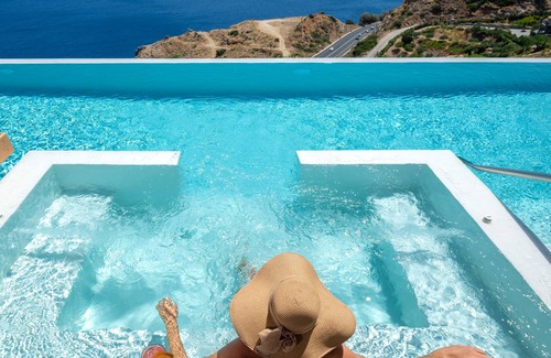 Malevizi Villa | Breathtaking sea Views and Private Infinity Pool, close to the beach!