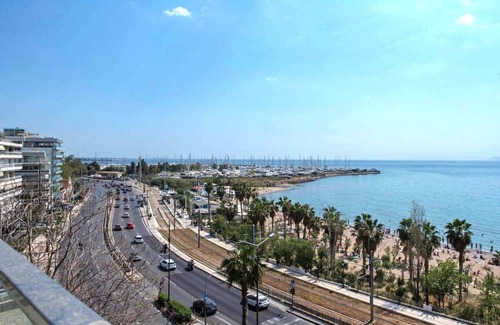Palaio Faliro Apartment | Breathtaking seaview studio in Athenian Riviera