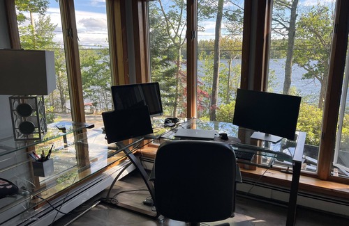 Sanbornville House | Breathtaking views of Lovell Lake- 3 bedroom four season home