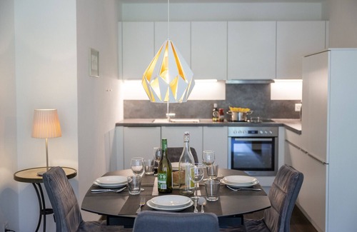 Engadin Scoul Apartment | Brentschpark No. 33: Charming renovated 2.5-room flat in the quiet located Brentschpark