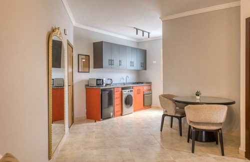 New Cairo Apartment | Bright 1BR Apt W/Balcony, Lotus, By Travelholic