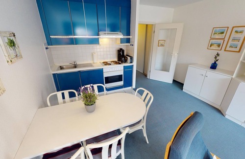 Neustadt in Holstein Apartment | Bright 2-room apartment for 4 people with balcony and private parking space