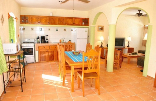 Puerto Morelos House | Bright, airy apartment, private balcony close to beach, 4 blks to town sqyare