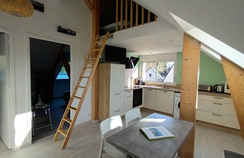 La Baule-Escoublac Apartment | Bright, atypical apartment 3km from the Bay of La Baule