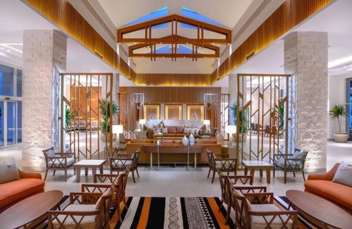Port Ghalib Hotel | Bright Beachside Room Perfect for Relaxing Escape - with Private Beach Access