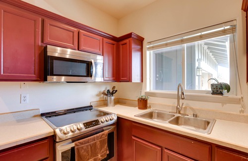 Old Farm District House | Bright Bend Home w/Patio < 3 Mi to Downtown!