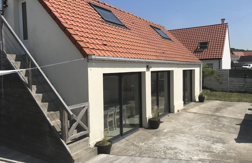 Wissant House | Bright detached house-large terrace/pellet stove-walking distance from the beach