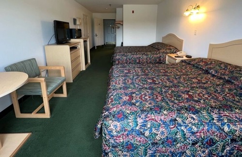 Renault Apartment | Bright Single King Suite in the Heart of Red Bud!