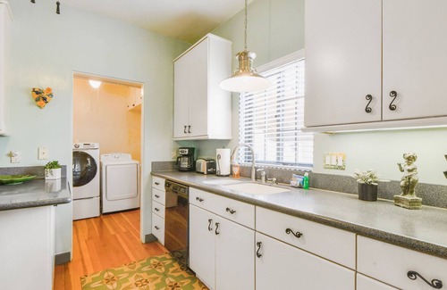 Sam Hughes House | Bright, Snowbird-Friendly Home with Private Pool, WiFi, and Central AC