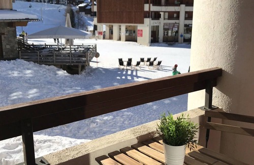 La Plagne-Tarentaise Apartment | Bright studio with balcony