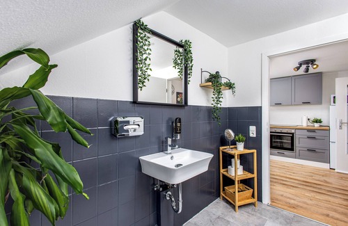 Ottersleben Apartment | BROCKHEUS Apartments: STYLE Apart. | Airconditioning | WiFi | Kitchen | SmartTV