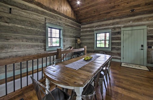 Cottleville House | Bross Brothers Cabin with Wraparound Porch!