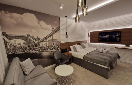 Krzyki Apartment | Brossa Apartments, 24h self check in, Klima, AirCond
