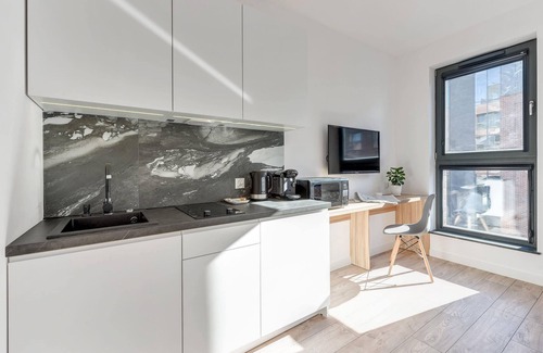 Zaspa Apartment | Browar Gdański | Stylish Economy Studio | Parking