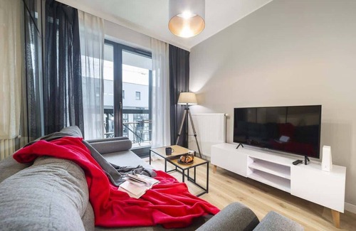 Zaspa Apartment | Browar Gdański | Superior Apartment | Balcony