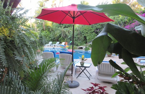 Bucerias House | BUCERIAS~Large Casa~5 STEPS to PRIVATE BEACH~GREAT LOCATION~LushTropical Garden
